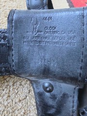 Uncle Mike’s Law Enforcement Belt With Extras Glock 17/22 Black Duty Medium M