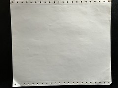 9.5×11 Computer Paper 68 Continuous Sheets for Dot Matrix Printer