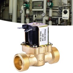 3/4 DC 24V Normally Closed Brass Electric Solenoid Magnetic Valve For Water