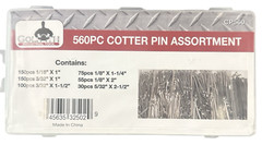 560pc Goliath Industrial Cotter Pin Assortment Kit ~CP560