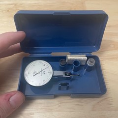 Tesa 18.20007 TesaTast Dial Test Indicator .0005″ Swiss Made w/Case