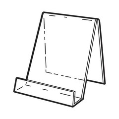 Dazzling Displays Book Easel 8.5 by 11 Slant Back with Lip Pape… USA FAST SHIP