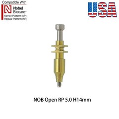 US Dental Nobel Conical Connection Impression Coping Open Tray NP/RP Ø3.6/5.0mm