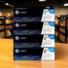 Genuine HP 125A Toner Set OEM 4 Pack CMYK CB540A CB541A CB542A CB543A New Sealed