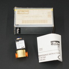 PARKER 3131BBN1GN00N0M1S1P0 2-Way Direct Acting Solenoid Valve, 3000 Series