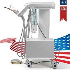 USA Dental Unit Chair Computer Controlled DC Motor /Portable Delivery Unit Cart