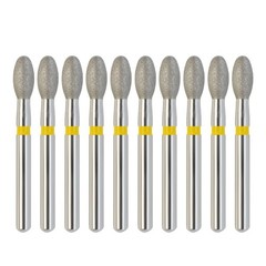 Dental Diamond Burs Egg Football FG 379/023F 379/023XF Extra Fine High Speed Bur