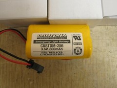 Lot Of 7 Dantona 3.6 Volt Replacement Emergency Lighting Battery 800mAh