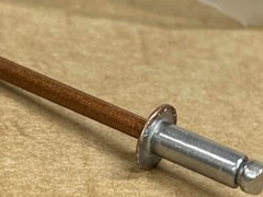 (400) 1/8″ x 3/16″ POP Rivets ALL Stainless Steel color Aged Copper