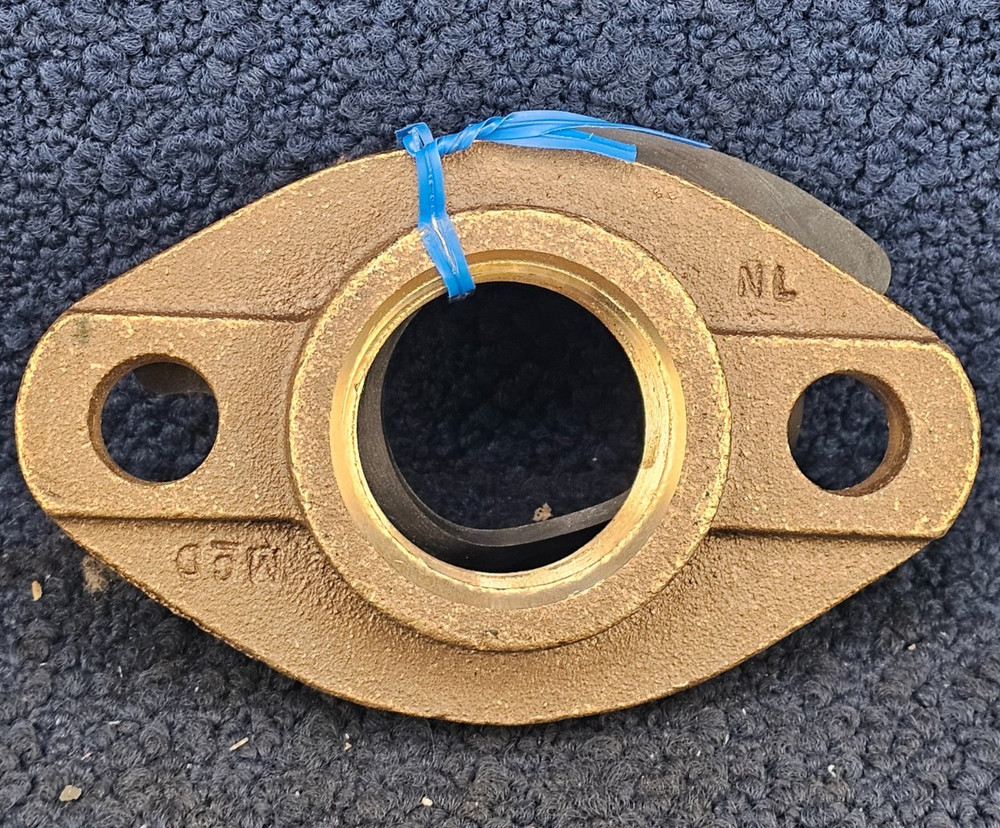 McDonald Brass Meter Coupling Flange, 5-3/4 in. Overall Length