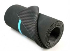 RIB RUBBER MATTING BLACK 1/8 THK X 36″WIDE X 12″ LONG FREE SHIPPING