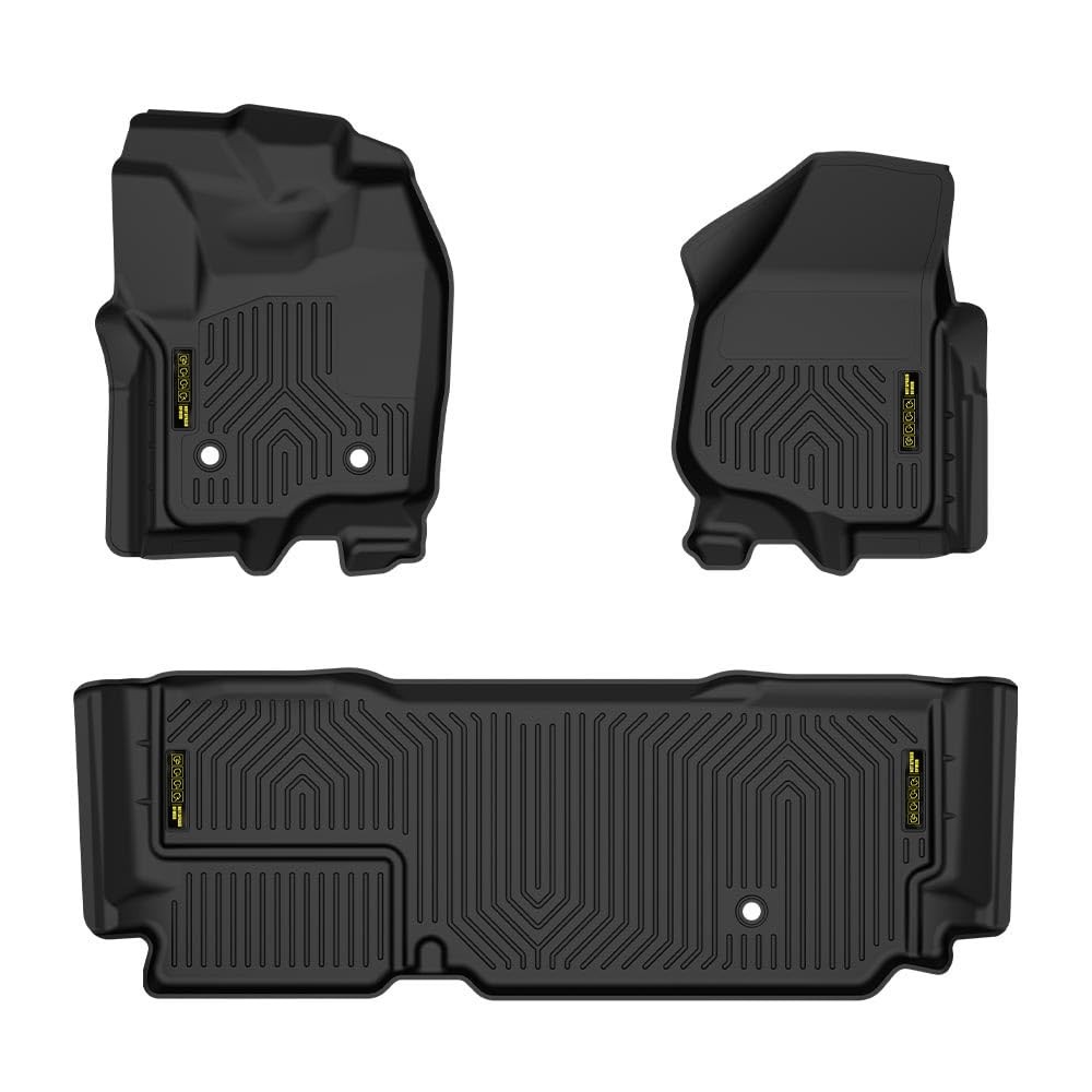 Floor Mats Fit Ford F250 F350 SuperCab 2012-2016
