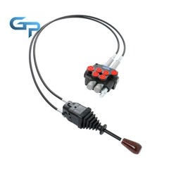 Hydraulic Remote Control Valve 2 Spool 21 GPM Easy Installation Kit