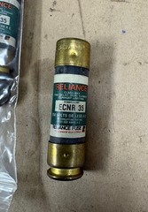 RELIANCE ELECTRIC ECNR35 FUSES TIME DELAY DUAL ELEMENT 35A 250V LOT OF 15