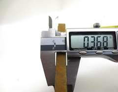 954 Aluminum Bronze Flat Plate Aprox. 3/8″ Thick x 4.1″ W x 4..7″ L