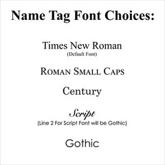 1X3 EMPLOYEE PERSONALIZED NAME TAG BADGE MAGNET OR PIN IDENTIFICATION ENGRAVED