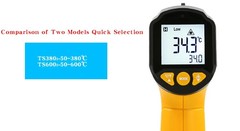 LCD Digital Non-contact Laser IR Infrared Thermometer Temp Meter Temperature Gun