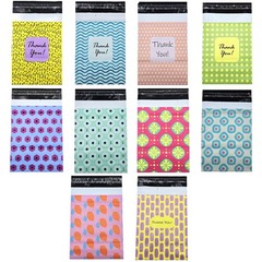 High Quality Thick 2.4Mil Poly Mailers Shipping Mailing Bags Patterns Thank you!