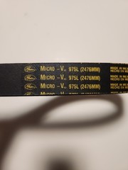 NEW Gates 975L (2476MM) Micro V Belt 6-rib
