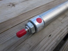 New Bimba Stainless Air Cylinder, 1719-DX, Double Acting, 1.5″ Bore x 19″ Stroke