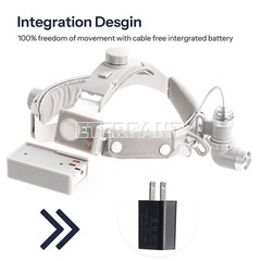 Dental 10W LED Headband Head Light Good Light Spot ENT Specific Headlamp