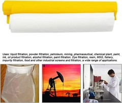 High Tension White Screen Printing Mesh, 140/55T, Perfect for Any Craft Project