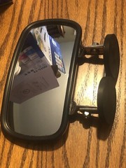 MAGNET MIRROR Tractor Skidsteer RUBBER COATED STAINLESS STEEL BEST ON EBAY! LX