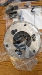 HIGH PRECISION ADJUSTABLE ER-40 ER COLLET CHUCK, D1-4 MOUNT FOR METAL LATHE
