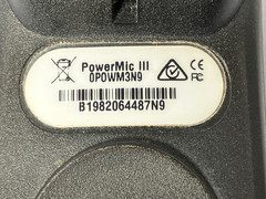 NUANCE POWERMIC III Handheld USB Dictation Microphone 0POWM3N9 9ft