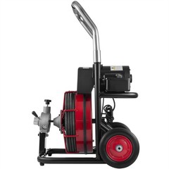 Electric 100ft x 1/2″ Auto Drain Auger Cleaner Cleaning Machine 550W Sewer Snake