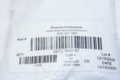 New Lot of 1,000 Essentra Components CBL CLAMP P-TYPE NAT FASTENER 22CC16A0187