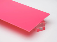 1/8″ (3mm) Bubblegum Pink Acrylic 24″x12″ Cast Plexiglass Sheet AZM Displays