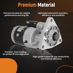 Starter Motor For Belarus Tractor 250 250AS 300 310 400 400A 400AN 24063708000