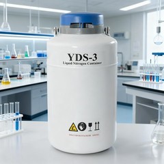 HFS(R) 3L Liquid Nitrogen Tank Aluminum Alloy Cryogenic Container LN2 Dewa