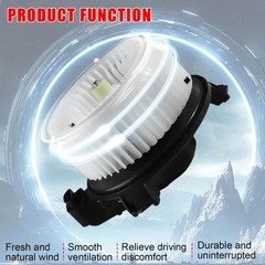 AC Heater Blower Motor Compatible with – Ram 1500 2014-2018, for Jeep Wrangle…
