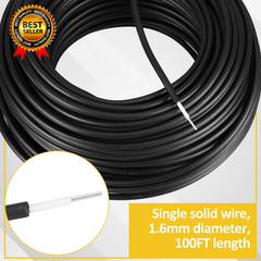 Electric Fence Wire Double Insulated Underground Hard Cable Double Insulated