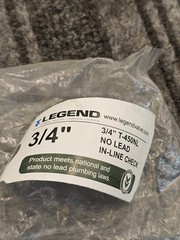 Legend Valve T-450NL 3/4″ T450 NO LEAD IN-LINE CHECK