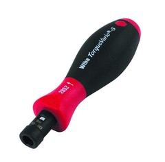 Wiha 28506 TorqueVario-S Torque Screwdriver, 10–50 Inch-Pounds, 5,000 Accu