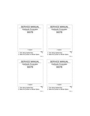 Case 9007B Excavator Service Manual Repair Shop Book