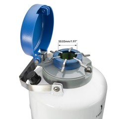 HFS(R) 3L Liquid Nitrogen Tank Aluminum Alloy Cryogenic Container LN2 Dewa