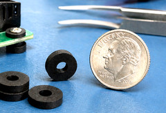1/8″ ID #6 Premium Rubber Flat Washers 3/8″ OD 3/32″ Pack Sizes