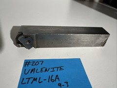 valenite LT-16A Indexible Carbide Lathe Toolholder 6”OAL 1”Shank Threading Turni