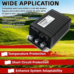 EZGO Curtis Controller 1206HB-5201, 2010-2019 EZGO/Cushman Golf Carts PN 612632