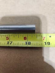 (Tag C39) .5625″ Dia Titanium Round Rod x 18″ Long 6AL4V-ELI Medical Grade