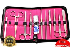 GERMAN GRADE DISSECTING KIT ANATOMY MEDICAL STUDENT USE 22PCS