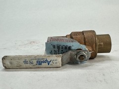 APOLLO 77CLF-204-01A 3/4″ 600-psi CWP Solder Bronze Ball Valve, LEAD FREE