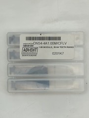 Advent DN54-4A1.00M/CFLV Spline Inserts DIN 5480 1.00 MOD AlTiN 4-Pack New