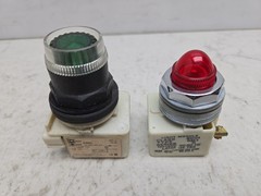 Mixed Lot 15 Pushbutton Switches Keyed Switch Reset Button See Pictures Read
