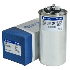 Amana Janitrol Capacitor 80/5 uf MFD x 440 VAC # 27L1067 Genteq GE Replacement