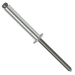 Aluminum Body Steel Mandrel Pop Rivets Blind Dome Head All Sizes Available